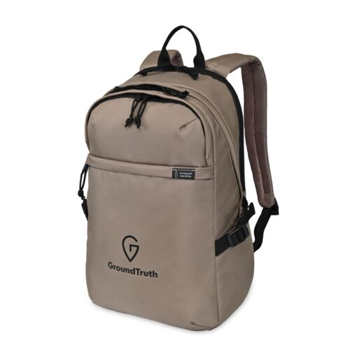 Renew rPET Laptop Backpack - Brindle-4