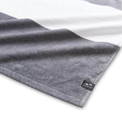Slowtide® Pocket Beach Towel - Porto Grey-5