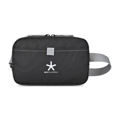Repeat Recycled Poly Waist Pack - Medium Grey-1