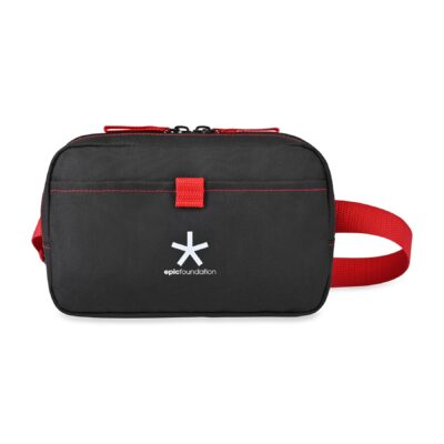 Repeat Recycled Poly Waist Pack - Red-1